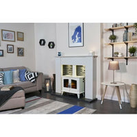 Adam Woodhouse Electric Stove in White (0.9kW / 1.8kW)