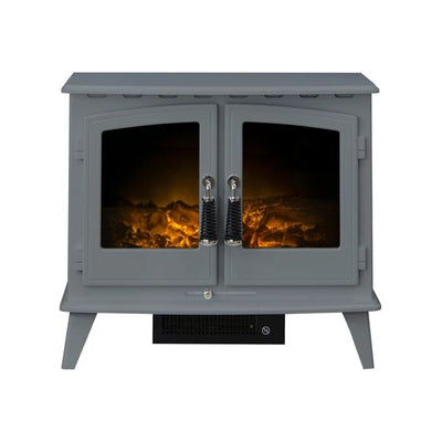 Adam Woodhouse Electric Stove in Grey (0.9kW / 1.8kW)