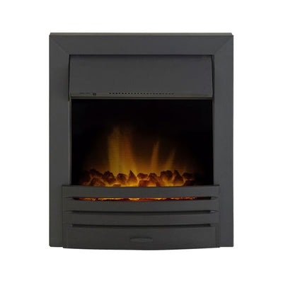 Adam Eclipse Electric Fire in Black with Remote Control (1kW / 2kW)