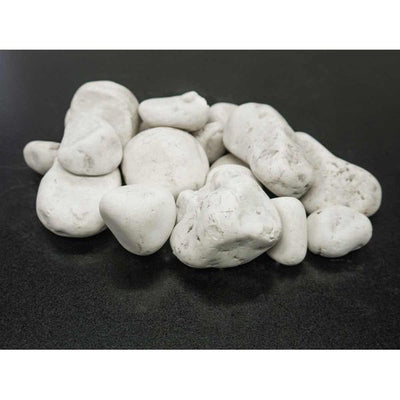 Adam Replacement White Pebble Set for Electric Fires
