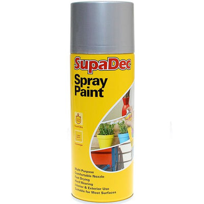 Supadec Spray Paint 400ml Gloss Silver - 652873