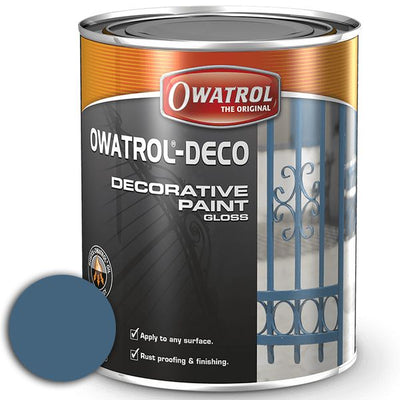 Owatrol Deco Anti Corrosive Gloss Blue Overseas (RAL 5002) 750ml - 1380GB