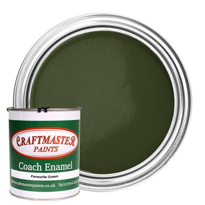 Craftmaster Favourite Green Coach Enamel 1L - CE-FAVOURITE GREEN/1