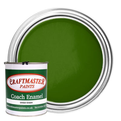 Craftmaster Union Green Coach Enamel 1L - CE-UNION GREEN/1