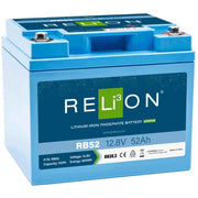 RELiON RB52 Lifepo4 Lithium Ion Battery (12V / 52Ah / 4SC)