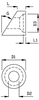Blue Wave WDS Angle Hinge Cone Terminal