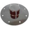 Surejust Table Leg Socket Recessed Brown