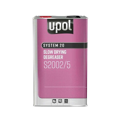 U-POL System 20 Solvent Based Degreaser (5 Litre / Clear / Slow Dry) S2002/5