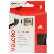 Velcro® Brand Stick On Tape 20mm x 2.5m Black - 358005
