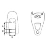 Wichard MXEvo Allen Head Pin