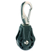 Wichard 35mm Single Block with Swivel & Snap Hook