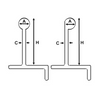 Wichard Toe Rail Pad Eye