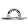 Wichard Stainless Steel Round Diamond Pad Eye