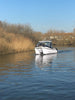 Thai Cat  7m Power Catamaran Twin 30hp Mariner Large Bespoke Road Trailer - ChasNewensMarine