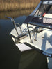 Thai Cat  7m Power Catamaran Twin 30hp Mariner Large Bespoke Road Trailer - ChasNewensMarine