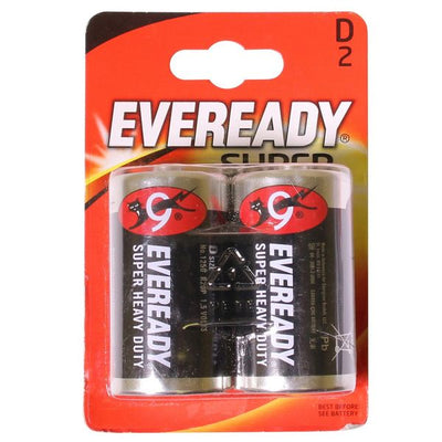 Eveready D Zinc Battery (x2) - S3974