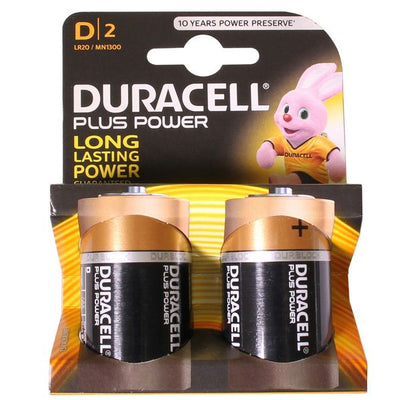 Duracell D Battery (x2)