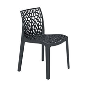 Zest Polypropylene Chair For Contract Use - Anthracite