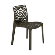 Zest Polypropylene Chair For Contract Use - Moka