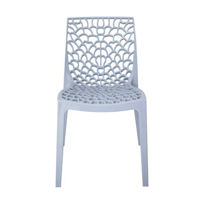 Zest Polypropylene Chair For Contract Use - Sky Blue