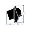 Ritchie Navigator™ BN-202, 4½” Dial Bulkhead Mount