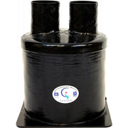 Centek Low Capacity GRP Exhaust Waterlock (Top In - Top Out / 114mm)  C-1500066