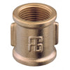 Equal socket F     Yellow brass