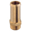 Hose connector "Export" series with male head     Yellow brass