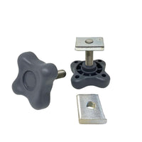 knob pair grey block 
