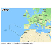 C-Map Reveal M-EM-Y076-MS South-West European Coasts (Large)