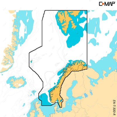 C-Map Reveal X M-EN-T-300-R-MS Norwegian Sea and North Sea (Large)