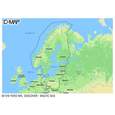 C-Map Discover M-EN-Y055-MS Baltic Sea (Large)