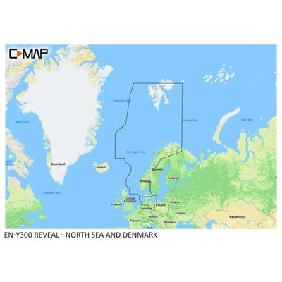 C-Map Reveal M-EN-Y300-MS North Sea & Denmark (Large)