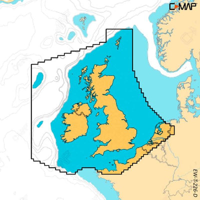 C-Map Discover X M-EW-T-226-D-MS United Kingdom and Ireland (Large)