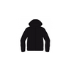 Black Crew Jacket with Hood