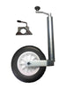 pu jockey wheels and clamp