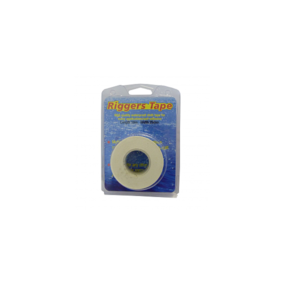 10m x 25mm - Silver Riggers Tape