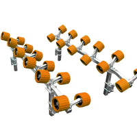 roller bunk 24 curve orange 