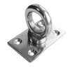 Rope Bannister Chrome End Plate Barrier Rope Fitting for 24mm Rope - ChasNewensMarine