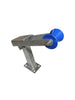 small height adjustable blue