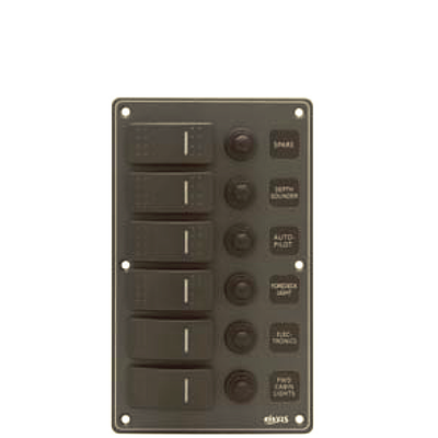 Switch Panels (Sealed Rocker Switches)