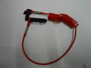 Evinrude Johnson OMC Engine Part LANYARD AND CLIP 0176288 176288