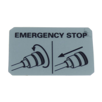 Torqeedo Safety sticker battery