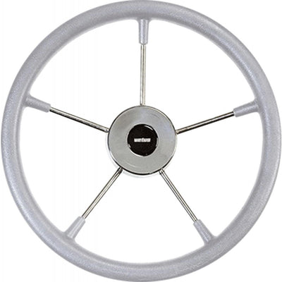 Vetus KS36G Grey Padded Marine Steering Wheel (360mm)  V-KS36G