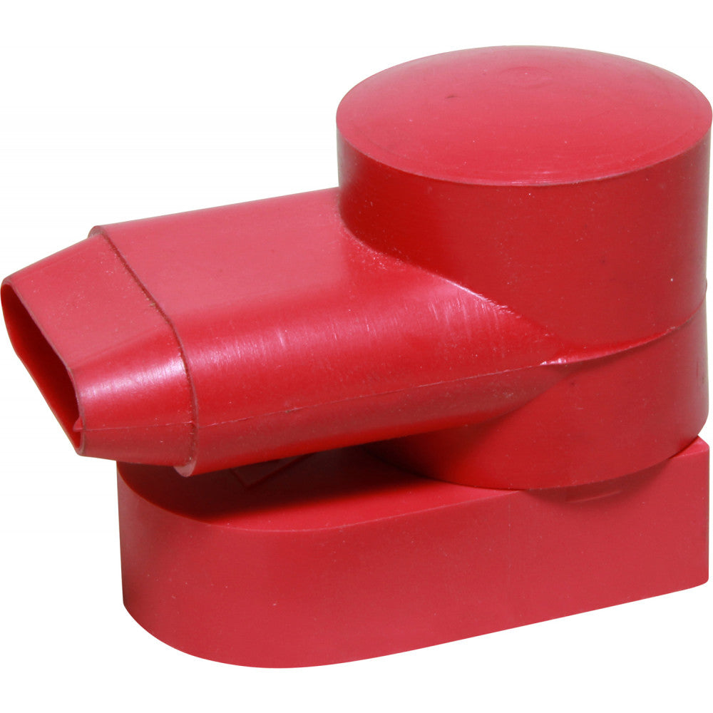 VTE 731 Red Battery Terminal Cover With 31.6mm x 8.1mm Oval Entry VTE
