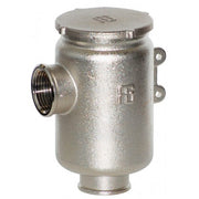 Water strainer "Tirreno" series with metal cover     Nickel-plated brass