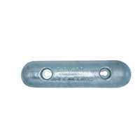 Aluminium hull Anode - 5kg nom net wt bolt on - 229 mm bolt centres