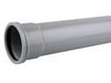 Osma Soil 160mm S/S Pipe 3 Metre Grey