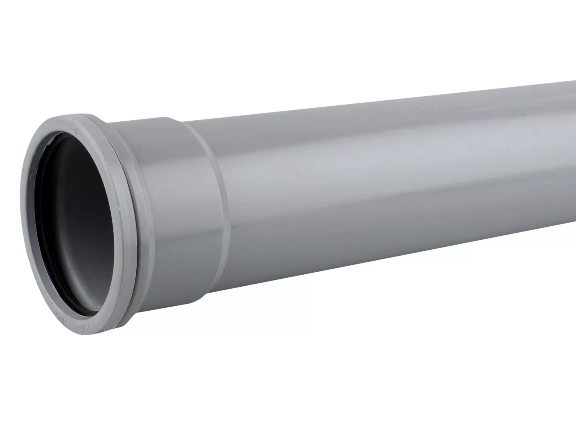 Osma Soil 160mm S/S Pipe 3 Metre Grey