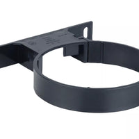 Osma Soil 160mm Pipe Bracket Black